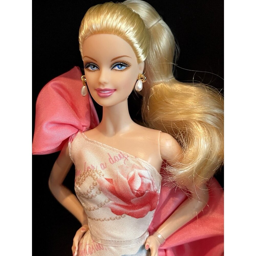 Rose Splendor Barbie Doll Avon Pink Label Robert Best T4349 - Picture 6 of 15